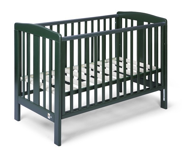 YappyKids Babybett YappyQu 60x120 cm - Green Limited