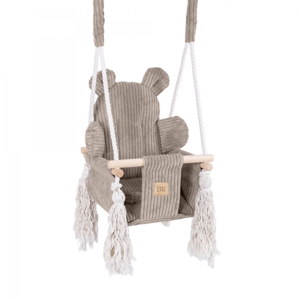 Design4Kid Bärenschaukel Grande - hazelnut taupe