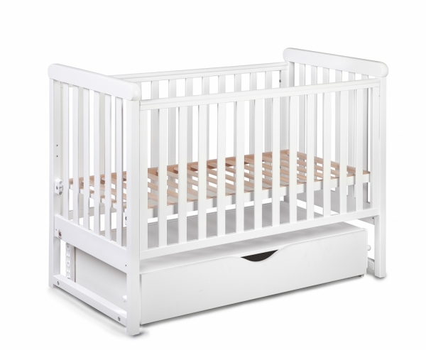 YappyKids Babybett YappyMove 60x120 cm - White