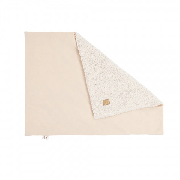 MeowBaby Babydecke für Neugeborene, Sommer Bearly - beige/creme