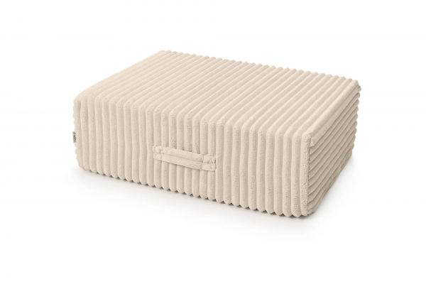 SHAPPY Hüpfpolster Pure Corduroy Waffle - Cream Beige