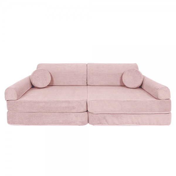 MeowBaby Spielsofa Cord Premium - powder pink