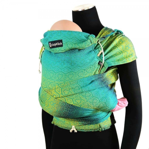 Didymos Babytrage Didyklick 4u Herzen Malachit