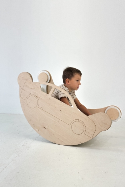 BabyWood Balancewippe/Rocker Auflage - Auto L