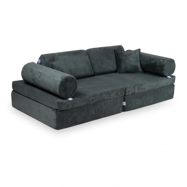 MiMii Spielsofa Komfort Cord - graphit grey