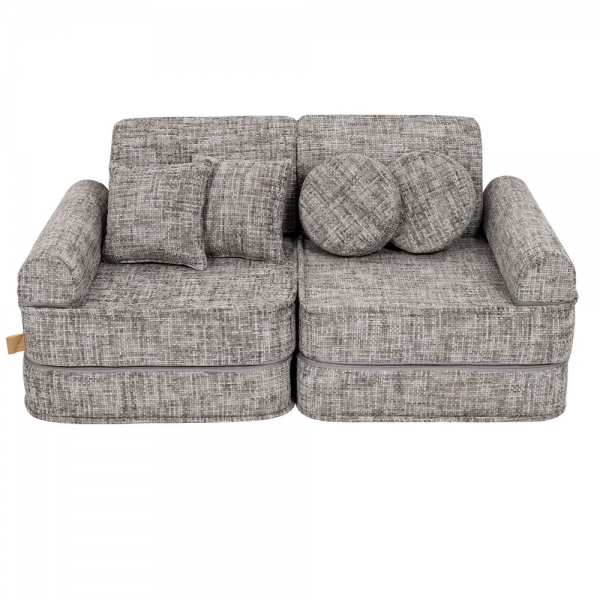 MeowBaby Spielsofa Mini Plus Tangle - Moon grey