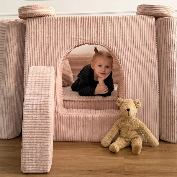 Design4Kids Arches Cord Jewel / Petit 160cm - blushed rose