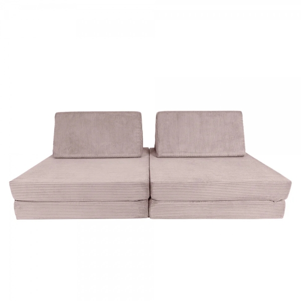 Design4Kids Spielsofa Cord Mini Grande Classic - vintage rose