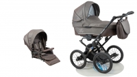 ZEKIWA Retro Kombikinderwagen Touring Premium Brown