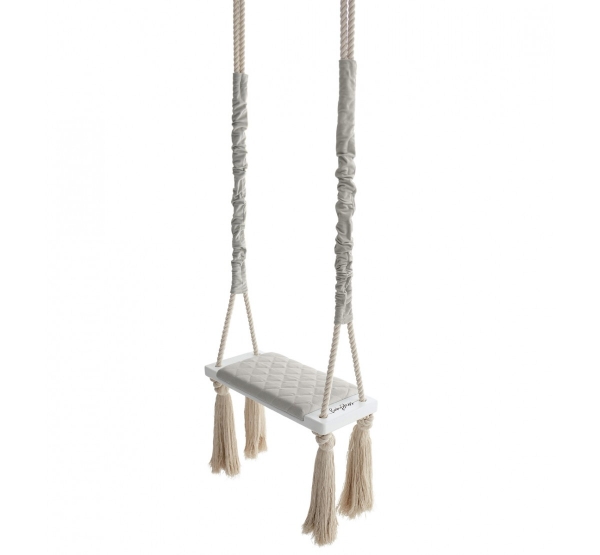 BabySteps Kinderschaukel Wood Swing - Ecru