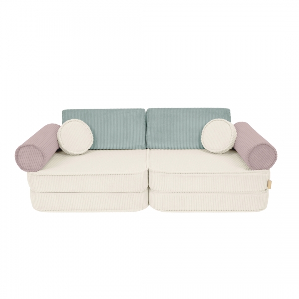 Design4Kids Spielsofa Cord Petit - sweet candy