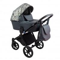 ZEKIWA Kombikinderwagen Hero20 inkl. Wickeltasche, Gold/Grey