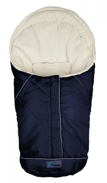 Altabebe Baby Winterfußsack Nordic für Babyschale marine-whitewash