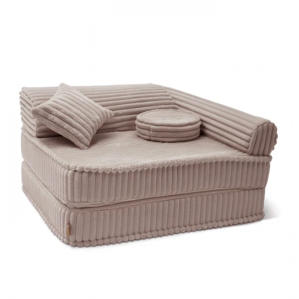 Meowbaby Kinder-Spiel-Sessel Churros - pebble beige