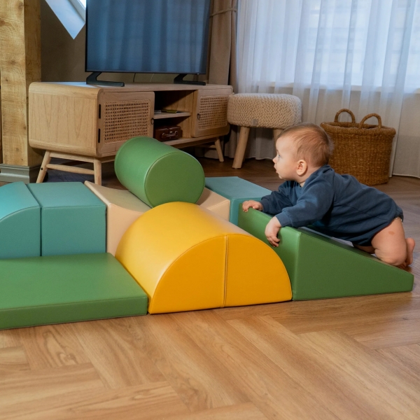 IGLU Softbausteine Spielset Adventurer - Pastel türkis
