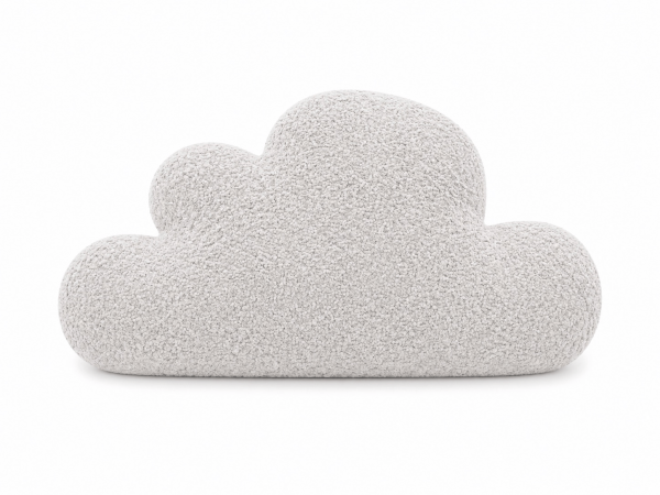MeowBaby Deko-Kissen Wolke - Soft Bouclé Edition - ecru