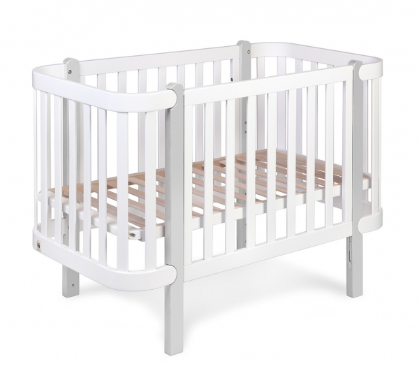 YappyKids Babybett YappyÉtude 60x120 cm - SkyGrey