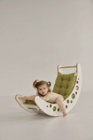 BabyWood Balancewippe/Rocker Schaukel Moon M - weiß BabyWood Balancewippe/Rocker Schaukel Moon M - weiß