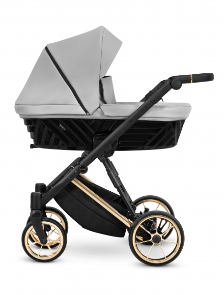 KUNERT Kombikinderwagen IVENTO Premium 06 - Dove Grey Eco