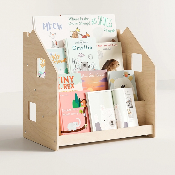 BusyKids Montessori Bücherregal für Kinder