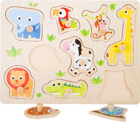 Legler Setzpuzzle Zootiere