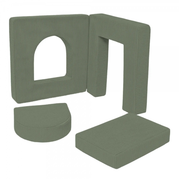 Design4Kids Mini Arches Cord Grande 142cm - pine olive