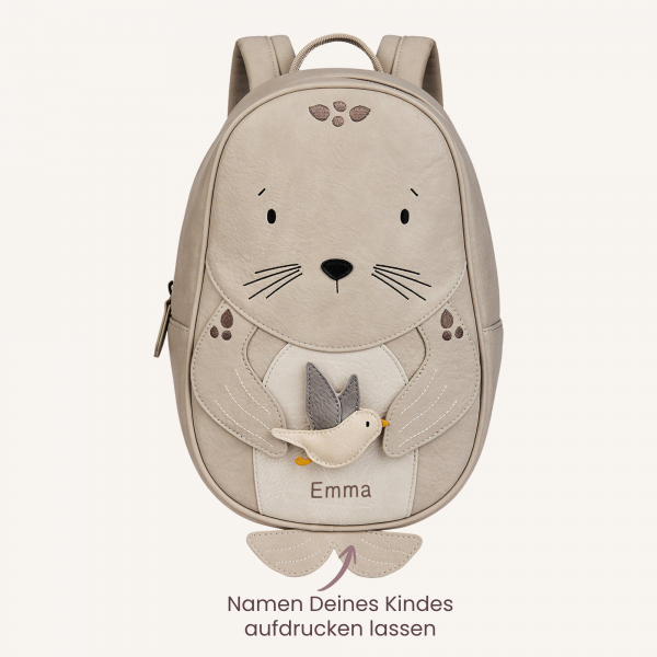 Little Who großer Kinderrucksack Seerobbe Levi