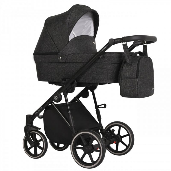 KUNERT Kombikinderwagen MOLTO Premium 03 - anthrazit meliert