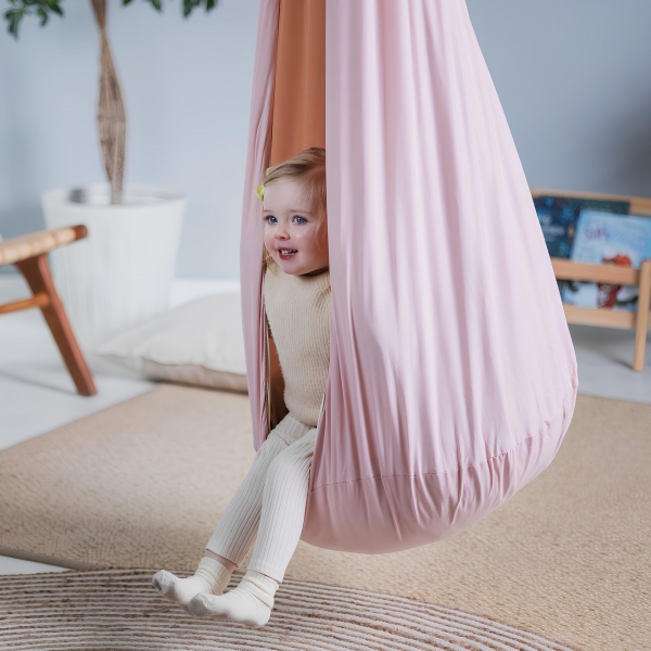 Design4Kids Hängesessel Cocoon Powdery Nook - rosa