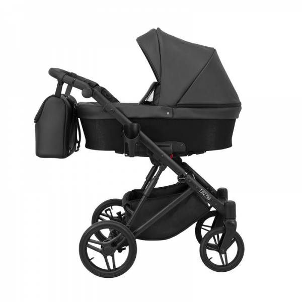 KUNERT Kombikinderwagen LAZZIO Premium Velvet Eco 11 - schwarz