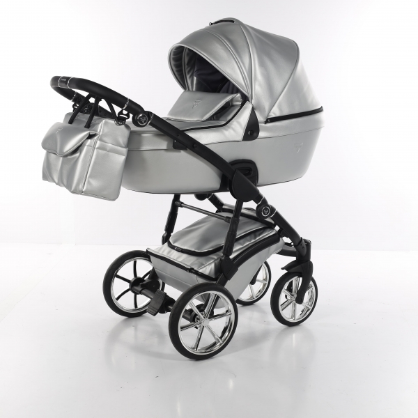 JUNAMA Kombi Kinderwagen Termo Line Eko silver