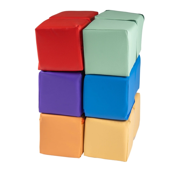 MeowBaby 12-er Set Schaumstoffbausteine COLOR