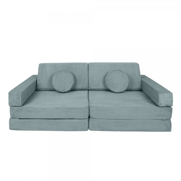 Design4Kids Spielsofa Cord Mini Grande - cozy mint