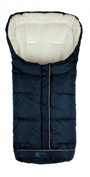 Altabebe Baby Winterfußsack Active für Kinderwagen marine-whitewash