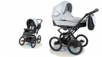 ZEKIWA Retro Kombikinderwagen Touring Premium Lightgrey