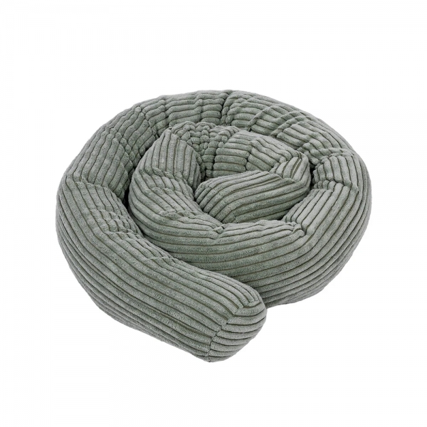 MeowBaby Bettschlange Cord, 2 m - Ästhetik olive