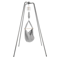 NONOMO Federwiegen Motor MOVE-Set Baby Classic & Gestell Basic anthrazit - grau