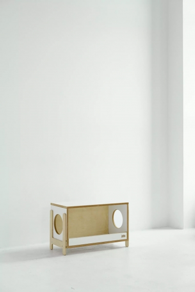 BabyWood offenes Montessori-Regal - Modulare Möbel