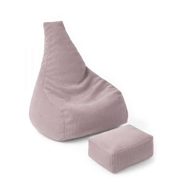 Design4Kids 2-in-1 Kindersitzsack Nuvio Grande - vintage rose