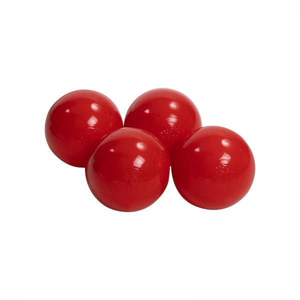 MeowBaby Ballset 50 Bälle 7 cm - rot