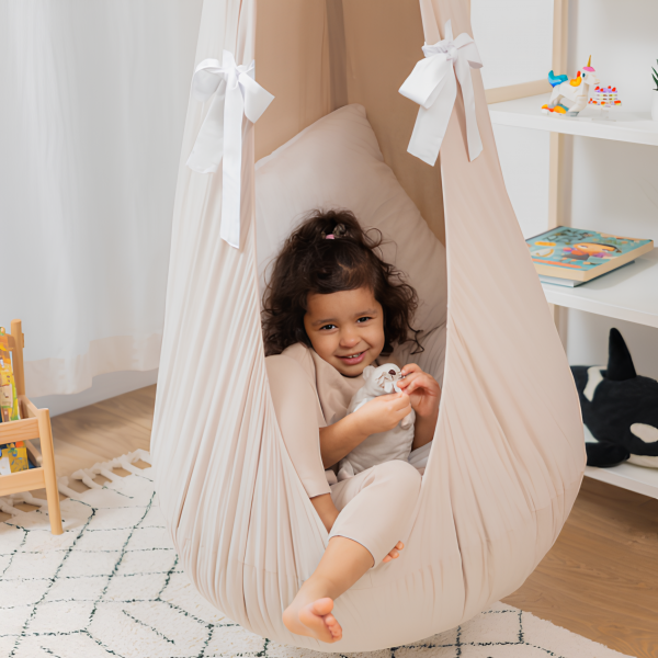 Design4Kids Hängesessel Cocoon Lovely meringue - beige