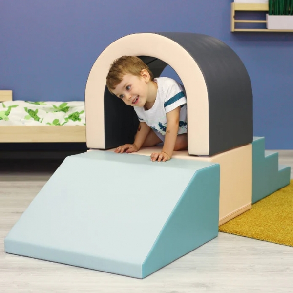 IGLU Softbausteine Spielset Tunnel - light pastel