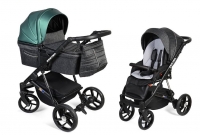 ZEKIWA Kombikinderwagen Brilliant green/graphit