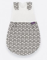 TRÄUMELAND Babyschlafsack Wolke grau, Gr. 80/86