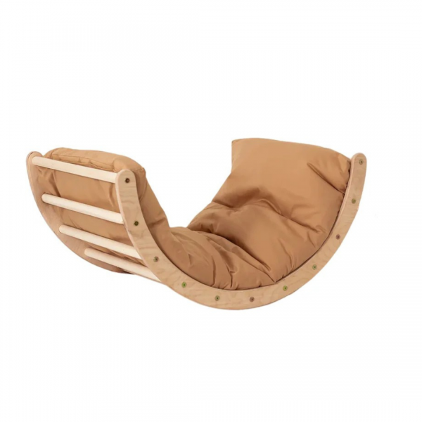 Design4Kids Wippkissen aus Baumwolle für Galagos/ Tarsier/ Vari - braun