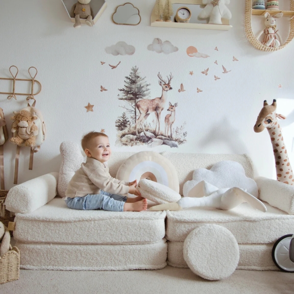MeowBaby Spielsofa Bearly - cream