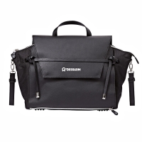 Gesslein Wickeltasche N°4 - schwarz/schwarz