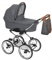 Navington Retro Kombi-Kinderwagen Caravel Roca inkl. Wickeltasche