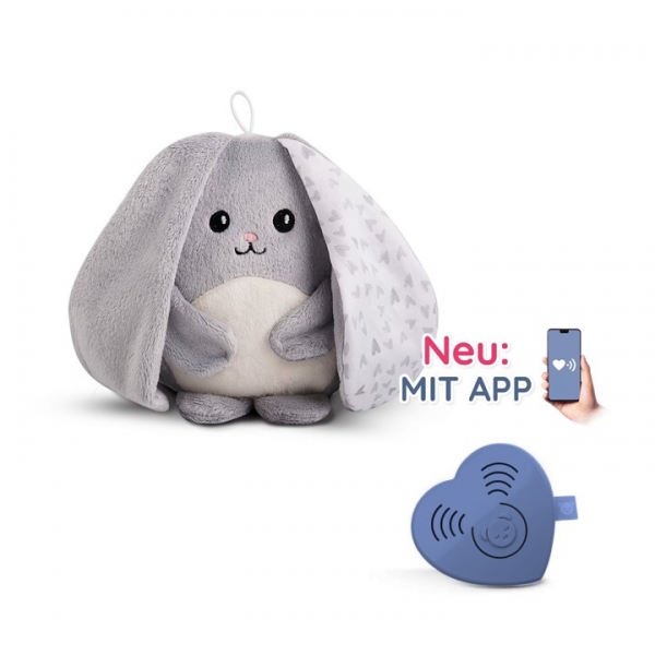 myhummy Baby Einschlafhilfe Häschen Premium App grau