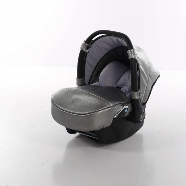 JUNAMA Babyschale Glitter 03 - Silver
